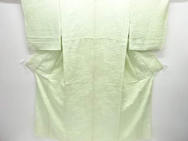 JAPANESE KIMONO / IROMUJI / WOVEN FLOWER ARABESQUE